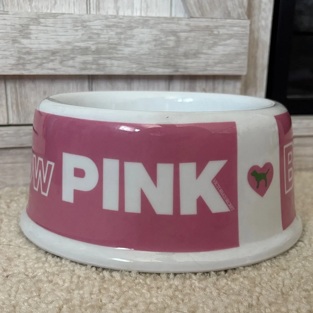 Victoria’s Secret PINK vintage dog bowl